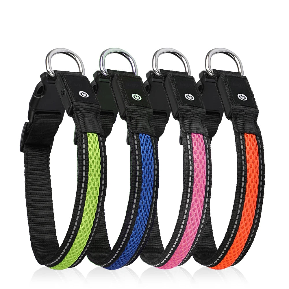 Premium Mesh LED Dog Collar