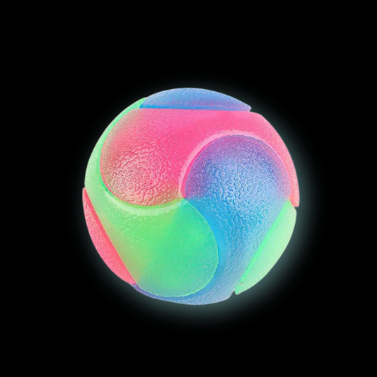 LED Rubber Dog Ball